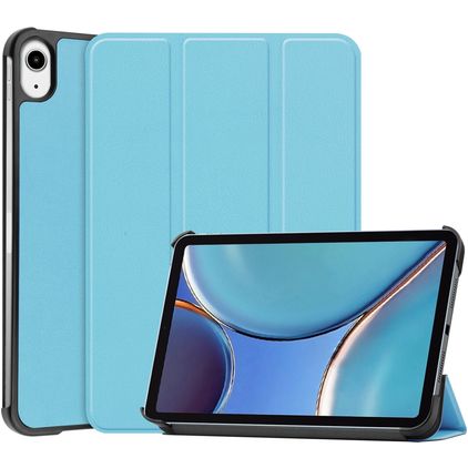 Mobigear Tri-Fold iPad Mini 7 (2024) Hülle Klapphülle - Blau