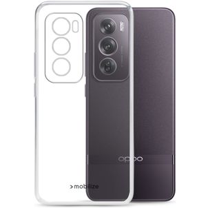 Mobilize Gelly Durchsichtig OPPO Reno 12 Pro Hülle Flexibles TPU Backcover - Transparent
