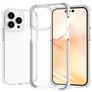 Mobigear Full Bumper iPhone 14 Pro Max Hülle Hardcase Backcover Stoßfest - Weiß