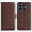 Mobigear Slim Magnet Xiaomi 15T Pro Klapphülle Portemonnaie - Braun