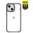 ITSkins SupremeClear iPhone 13 Hülle Hardcase Backcover Stoßfest - Transparent / Schwarz