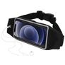 Mobiparts Comfort Fit Belt Handyhalterung Joggen iPhone 12 Mini Sporthülle Neopren Gürtel - Schwarz