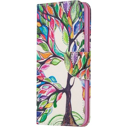 Mobigear Design HONOR 9X Lite Hülle Klapphülle Geldbörse - Baum