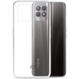Mobilize Gelly Durchsichtig Realme 8i Hülle Flexibles TPU Backcover - Transparent