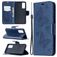 Mobigear Butterfly Samsung Galaxy S20 FE Hülle Klapphülle Geldbörse - Blau