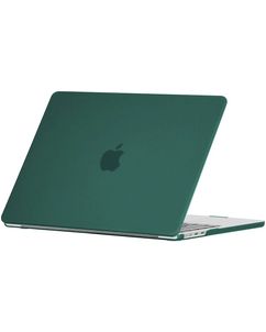 Mobigear Matte MacBook Air 13 Zoll (2022-2026) Hardcase Hülle MacBook Case - Grün - Model A2681 / A3113 / A3240 / A3449
