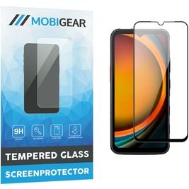 Mobigear Premium Samsung Galaxy Xcover 7 Panzerglas Gehärtetes Glas Displayschutz - Hüllenfreundlich - Schwarz