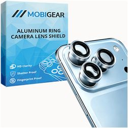 Mobigear Single Lens iPhone 18 Pro Max Panzerglas Gehärtetes Glas Kameralinsen Schutz - Hüllenfreundlich - Light Blue