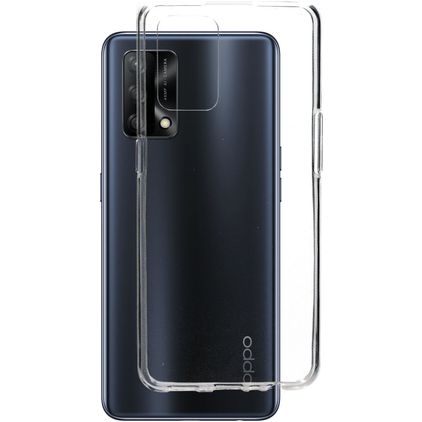Mobiparts Classic Transparent OPPO A74 4G TPU (flexibel) Backcover - Transparent