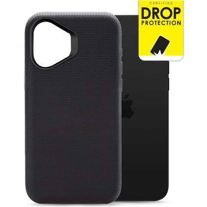 My Style Tough iPhone 16 Hülle Hardcase Backcover Stoßfest - Schwarz