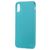 Mobigear Colors iPhone XS Max Hülle Flexibles TPU Backcover - Türkis