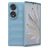 Mobigear Bumpy HONOR 70 Hülle Flexibles TPU Backcover - Blau