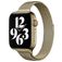 Mobigear Slim Loop Milanaise Apple Watch Armband Magnetverschluss - 49/46/45/44 mm - Bronze Gold