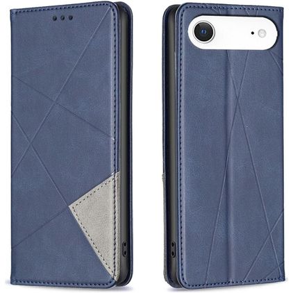 Mobigear Rhombus Slim iPhone Air Klapphülle - Blau