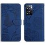Mobigear Butterfly Realme Narzo 50 5G Hülle Klapphülle Geldbörse - Blau