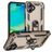 Mobigear Armor Ring iPhone 17 Hülle Hardcase Backcover Stoßfest mit Ringhalter - Gold
