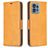 Mobigear Excellent Motorola Edge 40 Pro Klapphülle Portemonnaie - Cognac