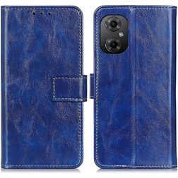Mobigear Basic POCO M5 Hülle Klapphülle Geldbörse - Blau