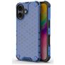 Mobigear Honeycomb iPhone 16 Plus Hülle Hardcase Backcover Stoßfest - Blau