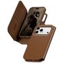 CARE by PanzerGlass Tango Two-in-One iPhone 18 Pro Max MagSafe 2in1 Klapphülle (herausnehmbar) Portemonnaie - Braun