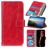 Mobigear Basic Samsung Galaxy S22 Hülle Klapphülle Geldbörse - Rot