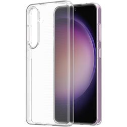 Mobigear Basics Durchsichtig Samsung Galaxy S24 Hülle Flexibles TPU Backcover - Transparent