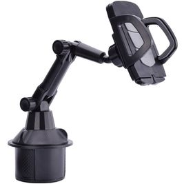 Mobigear Autohalterung Getränkehalter Klemme Universal - Schwarz