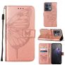 Mobigear Butterfly OPPO Reno 8 5G Hülle Klapphülle Geldbörse - Roségold