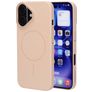 Mobiparts Slim Line iPhone 16 MagSafe Hülle Hardcase Backcover - Dune Sand