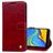 Mobigear Wallet Samsung Galaxy J6 Plus Hülle Klapphülle Geldbörse - Rot