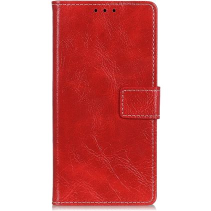 Mobigear Basic Nokia 2.2 Hülle Klapphülle Geldbörse - Rot