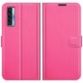 Mobigear Classic TCL 20S Hülle Klapphülle Geldbörse - Magenta