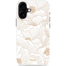 MIO iPhone 16 Plus MagSafe Hülle Hardcase Backcover - White Roses