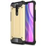 Mobigear Outdoor Xiaomi Redmi 9 Hülle Hardcase Backcover Stoßfest - Gold