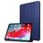 Mobigear Tri-Fold Gel iPad Pro 11 Zoll (2021) Hülle TPU,Kunstleder Klapphülle - Marineblau