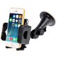 Mobigear Saugnapf Klemme Universal - Schwarz