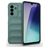 Mobigear Bumpy Samsung Galaxy A17 Hülle Flexibles TPU Backcover - Grün