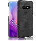 Mobigear Croco Samsung Galaxy S10e Hülle Hardcase Backcover - Schwarz