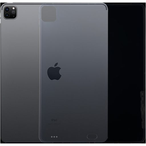Mobigear Basics Dünne iPad Pro 12.9 Zoll (2020) Hülle Flexibles TPU Backcover - Transparent