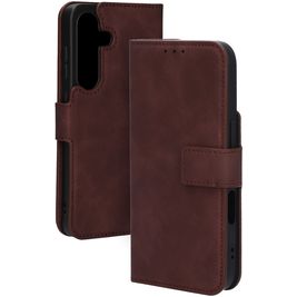 Mobiparts Classic Wallet Samsung Galaxy S25 MagSafe Hülle Klapphülle - Velvet Red