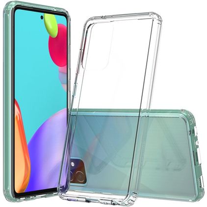 Mobigear Crystal Durchsichtig Samsung Galaxy A52 Hülle Hardcase Backcover - Transparent
