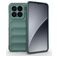 Mobigear Bumpy Xiaomi 15 Hülle Flexibles TPU Backcover - Grün