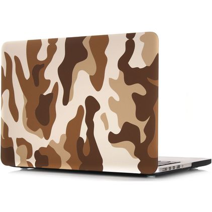 Mobigear Design MacBook Pro 15 Zoll (2012-2015) Hardcase Hülle MacBook Case - Desert Camauflage - Model A1398