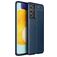 Mobigear Luxury Samsung Galaxy A82 5G Hülle Flexibles TPU Backcover - Blau