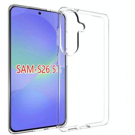 Mobigear Basics Durchsichtig Samsung Galaxy S26 Hülle Flexibles TPU Backcover - Transparent