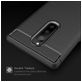 Mobigear Brushed Slim Sony Xperia 1 Hülle Flexibles TPU Backcover - Rot