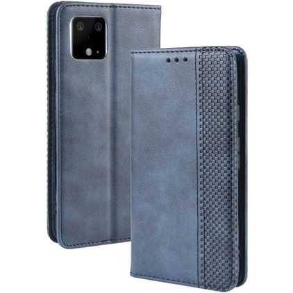 Mobigear Sensation Google Pixel 4 Hülle Klapphülle Geldbörse - Blau