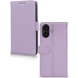 Mobilize Premium Gelly iPhone 17 Klapphülle Portemonnaie - Lila