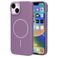 Mobiparts Slim Line iPhone 14 MagSafe Hardcase Backcover - Imperial Purple