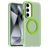 Mobigear Shockproof Samsung Galaxy S24 FE MagSafe Hülle Hardcase Backcover - Grün